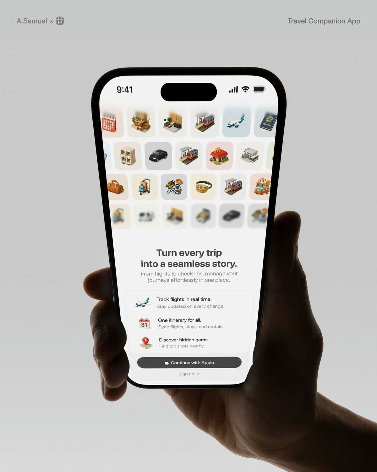 Travel companion app